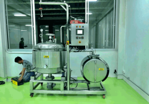 งานติดตั้งและเทรสเครื่องทอดสูญญากาศ