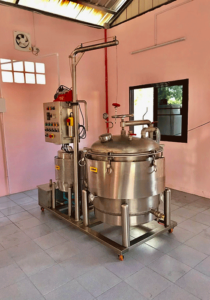 ติดตั้ง เทรส เครื่องทอดสูญญากาศ