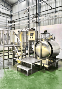 งานติดตั้งและเทรสเครื่องทอดสูญญากาศ